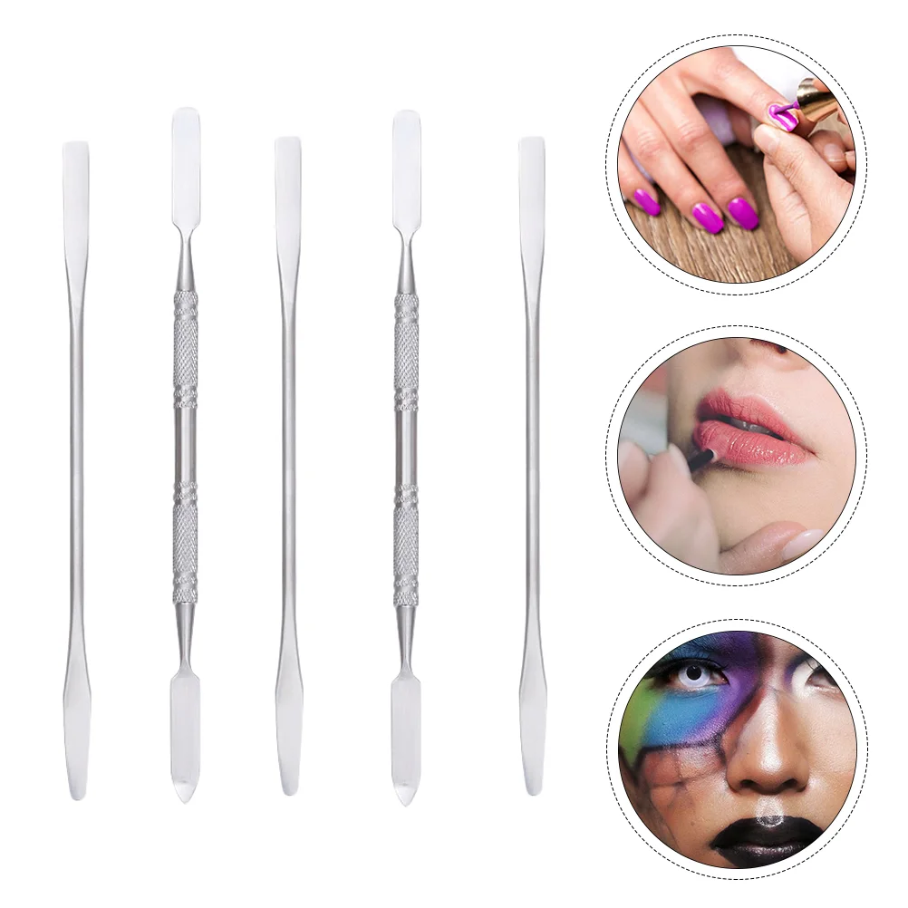 5PCS Stainless Steel Practical Manicure Tool Mixing Rod Makeup Spatulas for Women
5PCS Stainless Steel Practical Manicure Tool Mixing Rod Makeup Spatulas for Women