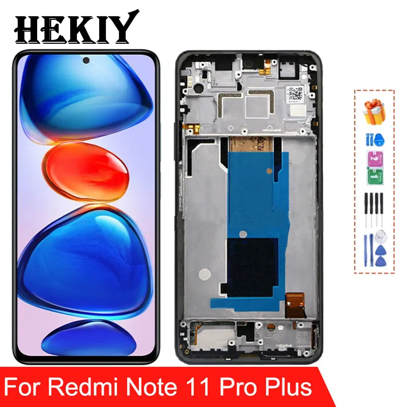 Original For Xiaomi Redmi Note 11 Pro+ 5G Plus lcd display with touch screen lcd for redmi note 11 pro plus 21091116UC lcd
Original For Xiaomi Redmi Note 11 Pro+ 5G Plus lcd display with touch screen lcd for redmi note 11 pro plus 21091116UC lcd