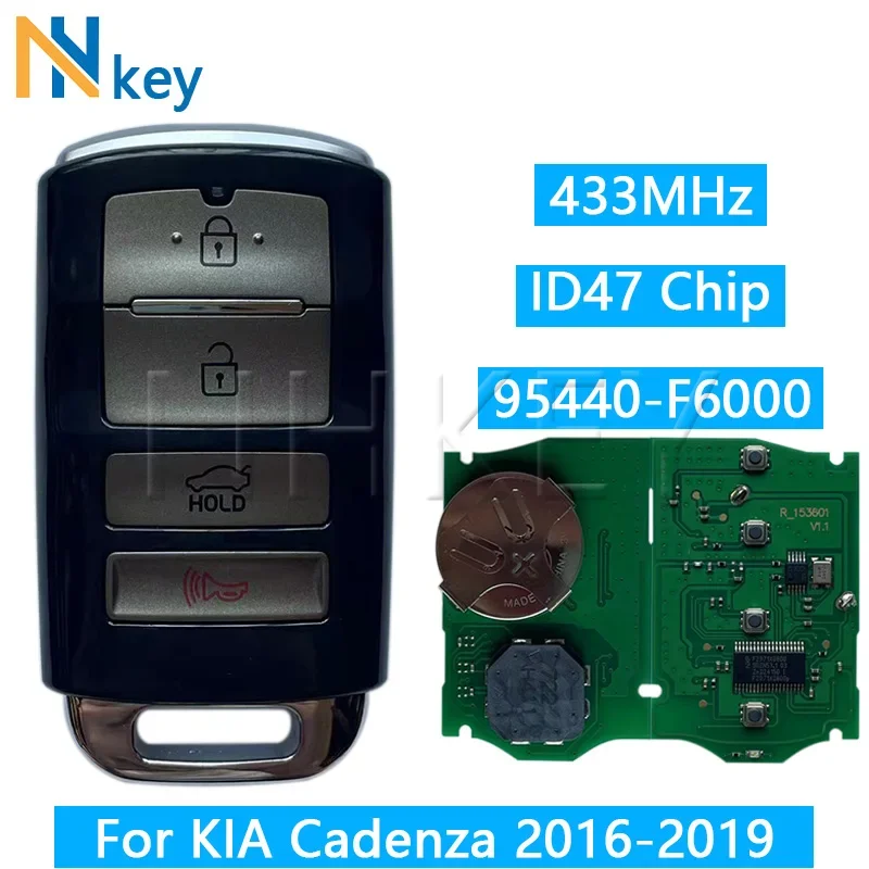 NH KEY PN: 95440-F6000 для Kia Cadenza 2016 2017 2018 2019 NCF2951X ID47 чип 433 МГц FCC ID: TQ8-FOB-4F10 умный удаленный автомобильный ключ
NH KEY PN: 95440-F6000 для Kia Cadenza 2016 2017 2018 2019 NCF2951X ID47 чип 433 МГц FCC ID: TQ8-FOB-4F10 умный удаленный автомобильный ключ