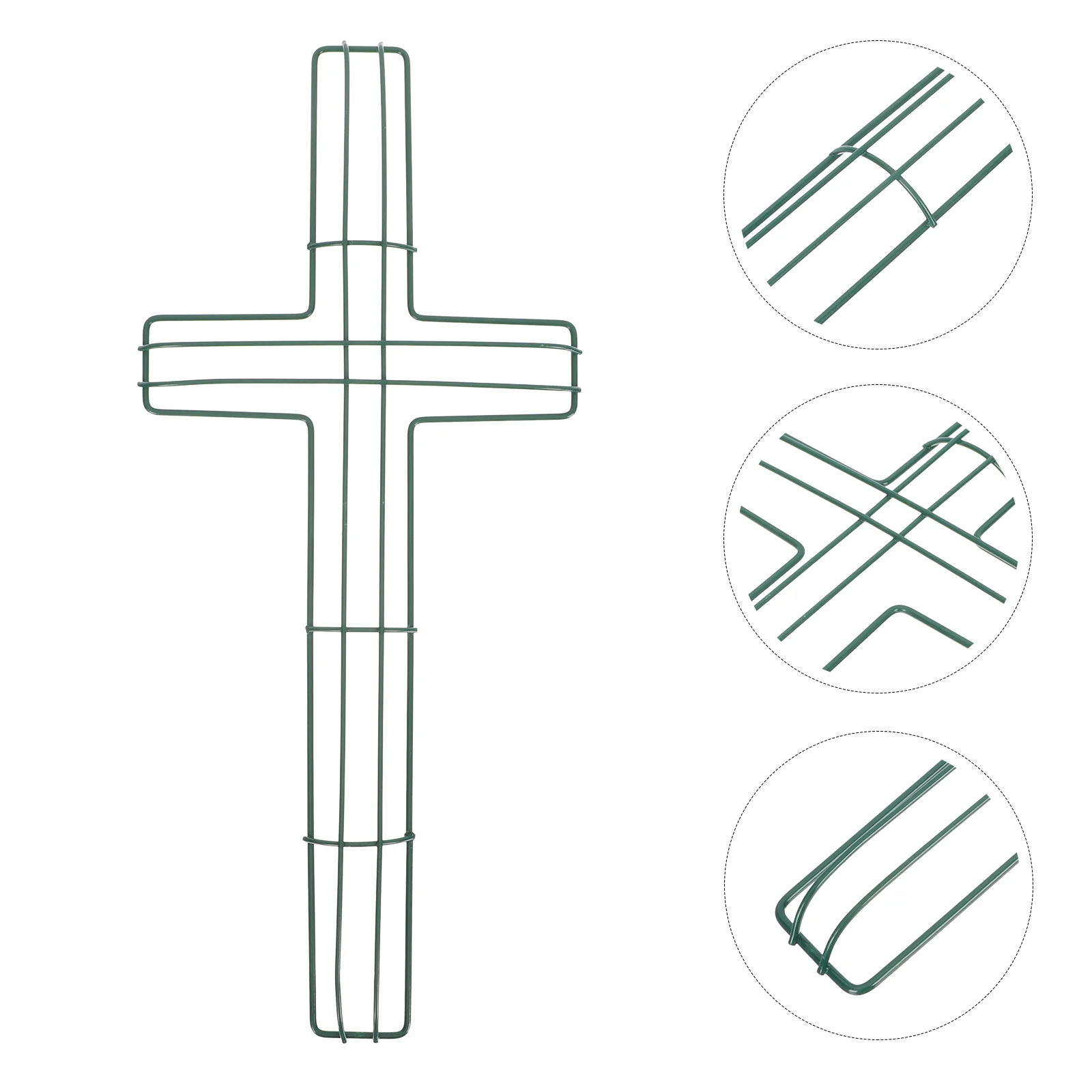 Frame Cross Hoop Light House Decorations Home Easter Wreaths Wrought Iron Flower Arranging Rack
Frame Cross Hoop Light House Decorations Home Easter Wreaths Wrought Iron Flower Arranging Rack