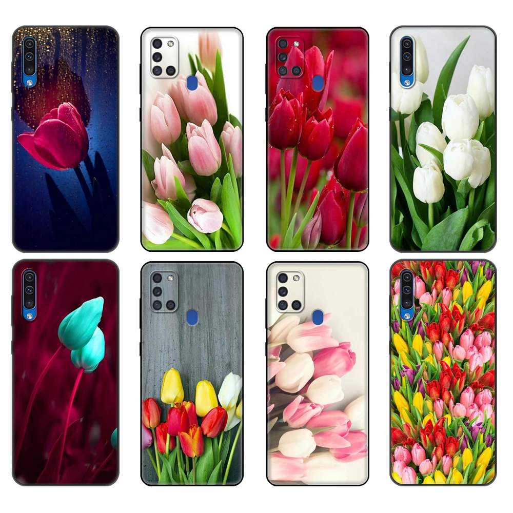 Black tpu Case For Samsung Galaxy A50 50S A30S A10 A01 A11 A21S A31 A41 A51 A71 M21 M30S S10 LITE Cover Tulip flower
Black tpu Case For Samsung Galaxy A50 50S A30S A10 A01 A11 A21S A31 A41 A51 A71 M21 M30S S10 LITE Cover Tulip flower