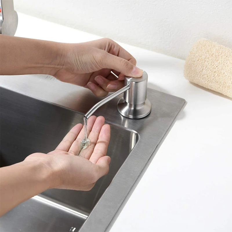Kitchen Liquid Soap Dispenser,ABS Sink,Built-In Fluid Pump,Bathroom Extension/Dispenser
Kitchen Liquid Soap Dispenser,ABS Sink,Built-In Fluid Pump,Bathroom Extension/Dispenser