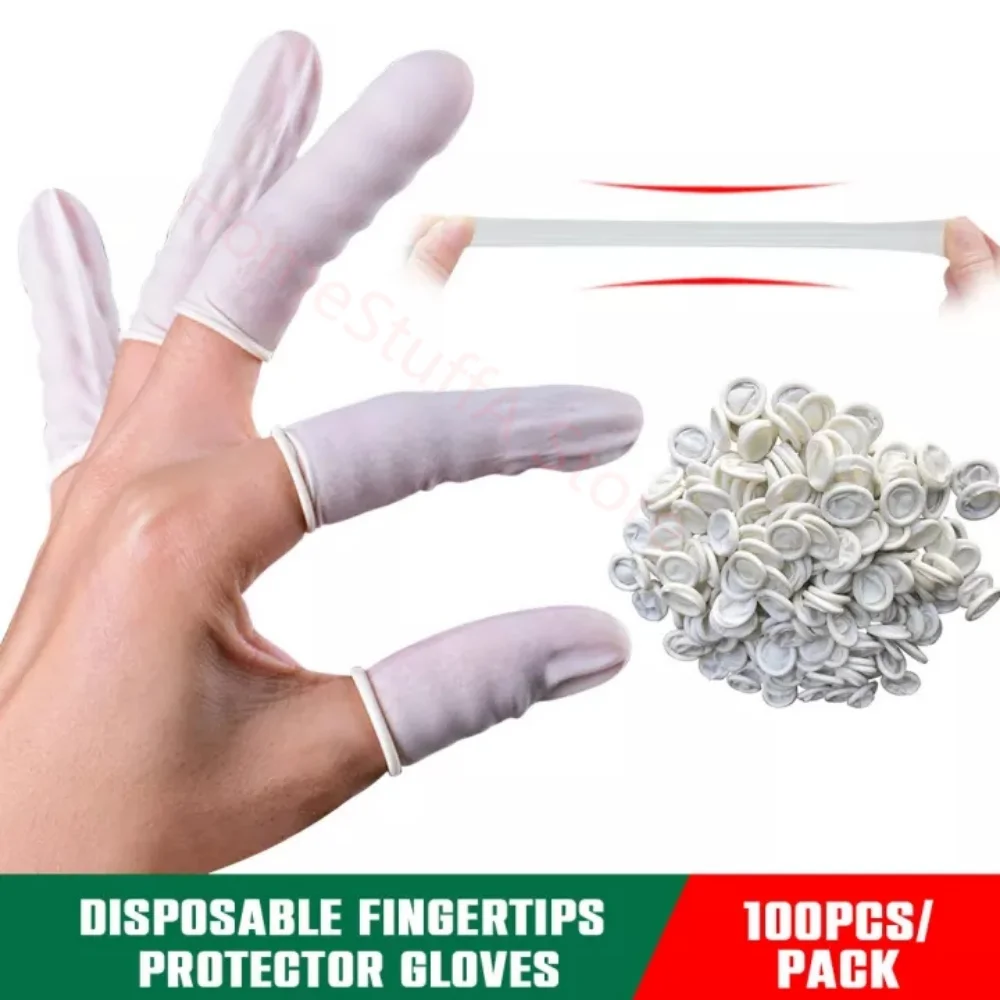 20/50pc Non-toxic Latex Finger Cots White Thumb Finger Gloves for Beauty Watch Repair Work Fingertips Protector Gloves Dual Tool
20/50pc Non-toxic Latex Finger Cots White Thumb Finger Gloves for Beauty Watch Repair Work Fingertips Protector Gloves Dual Tool