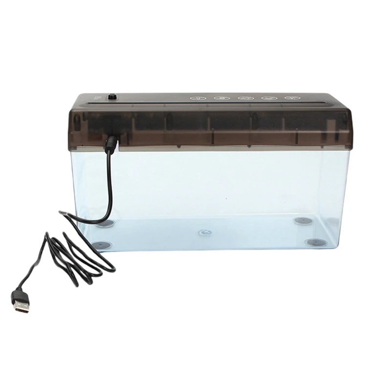 USB Electric Dual Purpose Paper Shredder Desktop Mini Financial Bill A4 Paper Shredder Paper Cutter For Home Office
USB Electric Dual Purpose Paper Shredder Desktop Mini Financial Bill A4 Paper Shredder Paper Cutter For Home Office