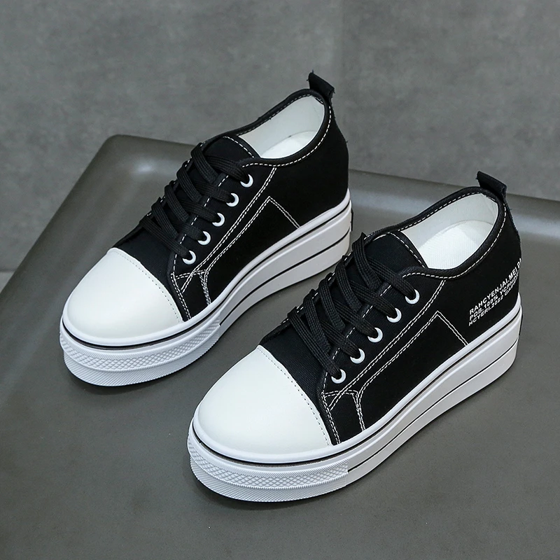 2022 High Quality Fashion Women Vulcanized Shoes Sneakers Ladies Casual Shoes Breathable Canvas Heightening Shoes Zapatos Hombe
2022 High Quality Fashion Women Vulcanized Shoes Sneakers Ladies Casual Shoes Breathable Canvas Heightening Shoes Zapatos Hombe