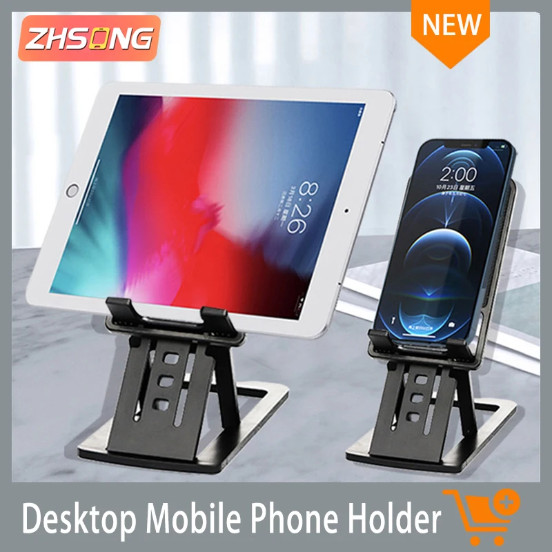ZHSONG Desktop Mobile Phone Holder For IPhone 13 pro max iPad Xiaomi Adjustable Tablet Foldable Cell Phone Desk Stand Bracket
ZHSONG Desktop Mobile Phone Holder For IPhone 13 pro max iPad Xiaomi Adjustable Tablet Foldable Cell Phone Desk Stand Bracket