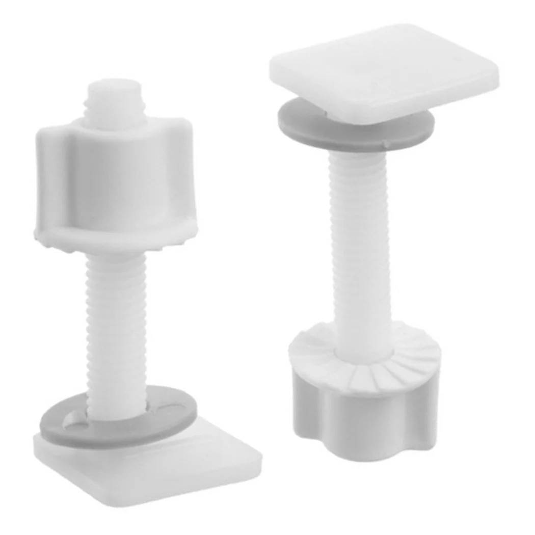 Plastic Toilet Seat Hinge Repair Bolts Fitting Screws Washers Kit Universal Replacement Toilet Seat Lid Cover Fixing Screws
Plastic Toilet Seat Hinge Repair Bolts Fitting Screws Washers Kit Universal Replacement Toilet Seat Lid Cover Fixing Screws