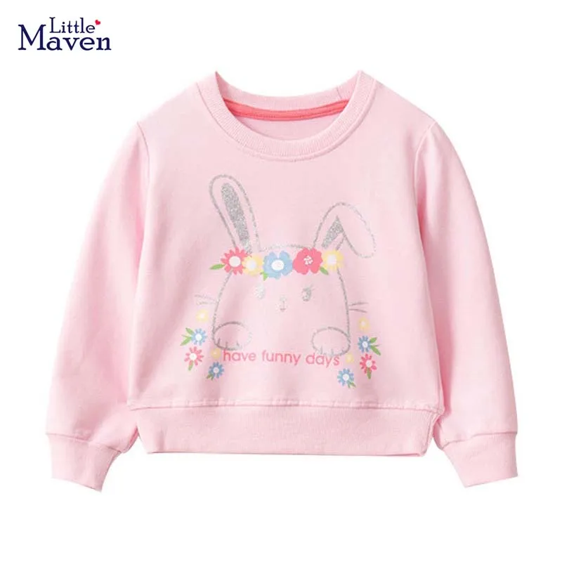 Little maven Baby Girls New Fashion Tops Cotton Lovely Cartoon Rabbit Flower Pretty Sweatshirt Autumn for Kids 2-7 year
Little maven Baby Girls New Fashion Tops Cotton Lovely Cartoon Rabbit Flower Pretty Sweatshirt Autumn for Kids 2-7 year