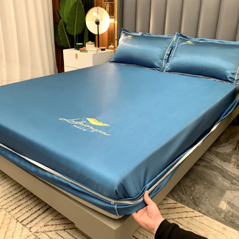 1pc Satin Fitted Sheet 180x200cm Solid color Mattress Cover Breathable Soft Summer Bed Sheet Set Wholesale(No Pillowcase)
1pc Satin Fitted Sheet 180x200cm Solid color Mattress Cover Breathable Soft Summer Bed Sheet Set Wholesale(No Pillowcase)