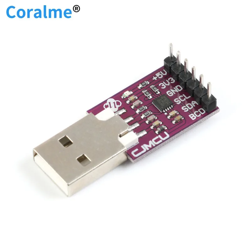 CJMCU-200 FT200XD USB to I2C Module Full Speed USB to IIC Bridge TTL Level Input CMOS Output
CJMCU-200 FT200XD USB to I2C Module Full Speed USB to IIC Bridge TTL Level Input CMOS Output