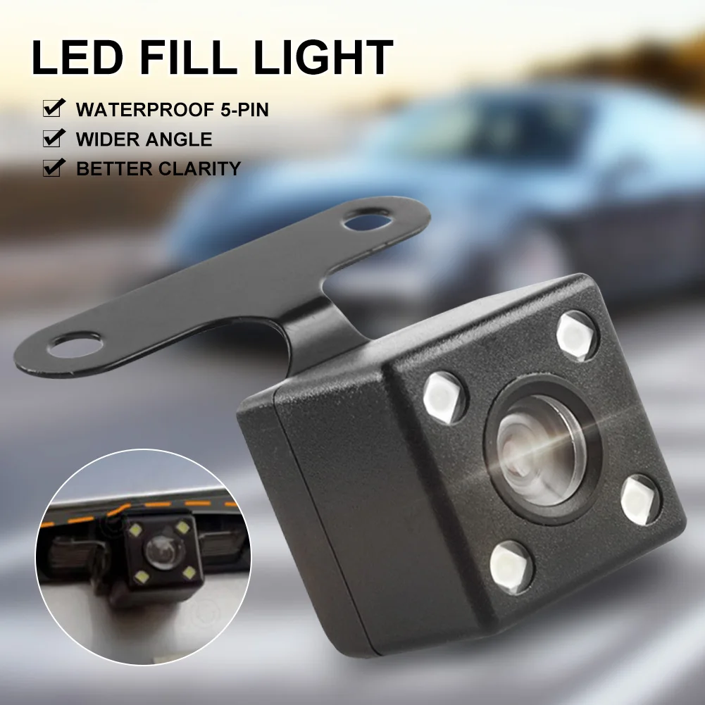 Car Rear View Camera DVR Auto Backup Reversing Parking Camera 4 LED Night Vision Waterproof Wide Angle for Car Dash Camera Kit
Car Rear View Camera DVR Auto Backup Reversing Parking Camera 4 LED Night Vision Waterproof Wide Angle for Car Dash Camera Kit