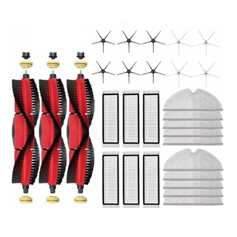 Side Brush Detachable Main Brush Filter Vacuum Cleaner Part Replacement For Xiaomi 1S Roborock S5 Max S50 S55 S6 S6 Pure
Side Brush Detachable Main Brush Filter Vacuum Cleaner Part Replacement For Xiaomi 1S Roborock S5 Max S50 S55 S6 S6 Pure