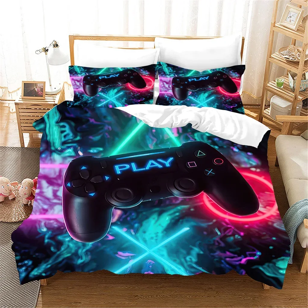 3d Game Gamepad Black CooL Colorful Design Polyester Duvet Cover Comforter Bed Linen Single Twin Full Queen Size 3d Bedding Set
3d Game Gamepad Black CooL Colorful Design Polyester Duvet Cover Comforter Bed Linen Single Twin Full Queen Size 3d Bedding Set