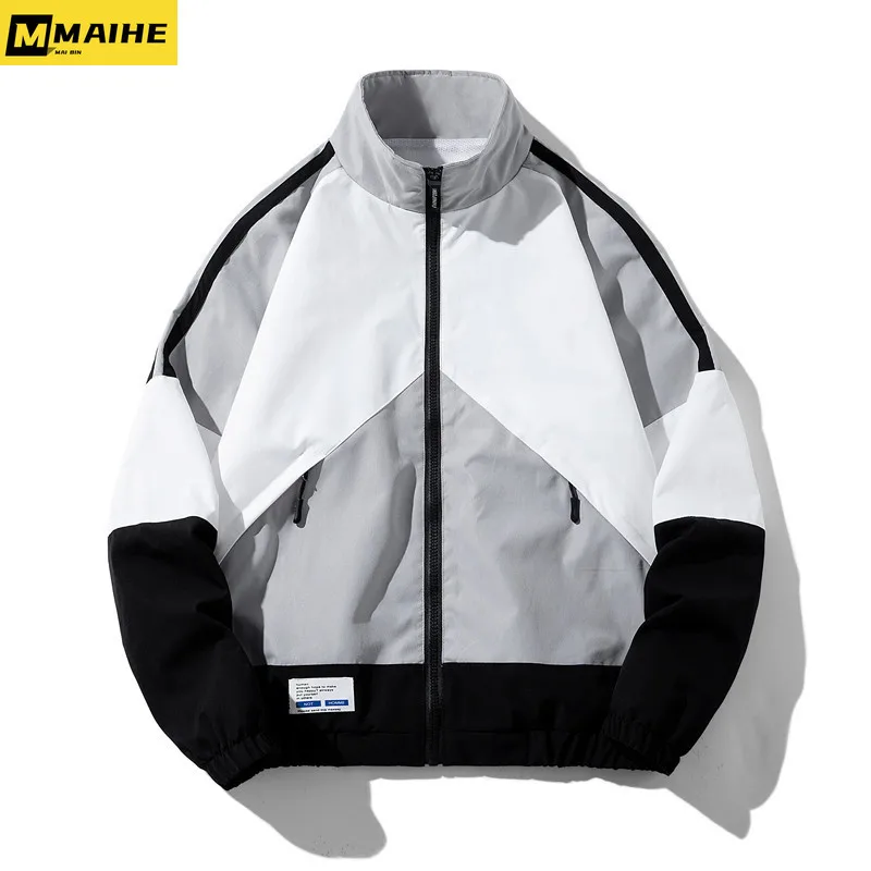 New Autumn Thin Loose College Jackets Size 4XL Harajuku Varsity Jacket Men Women Hip Hop Streetwear Patchwork Windbreaker Coats
New Autumn Thin Loose College Jackets Size 4XL Harajuku Varsity Jacket Men Women Hip Hop Streetwear Patchwork Windbreaker Coats