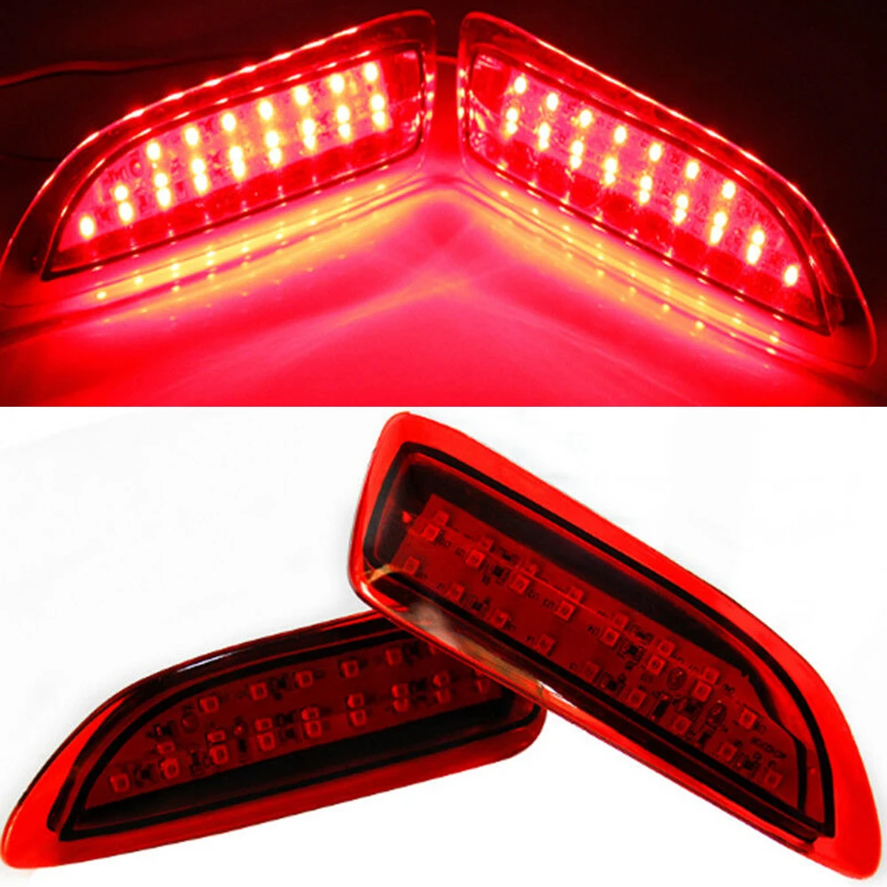 LED Rear Bumper Reflector Brake Lights Set For Corolla 2011-2013 A Pair Car Rear Tail Bumper LED Lights Red Lens
LED Rear Bumper Reflector Brake Lights Set For Corolla 2011-2013 A Pair Car Rear Tail Bumper LED Lights Red Lens