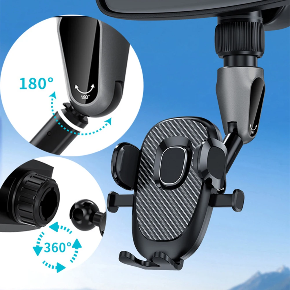 Car Upgrade Rearview Mirror Phone Holder AR Navigation Holder 360° Rotation Phone Bracket For Huawei Iphone Xiaomi
Car Upgrade Rearview Mirror Phone Holder AR Navigation Holder 360° Rotation Phone Bracket For Huawei Iphone Xiaomi