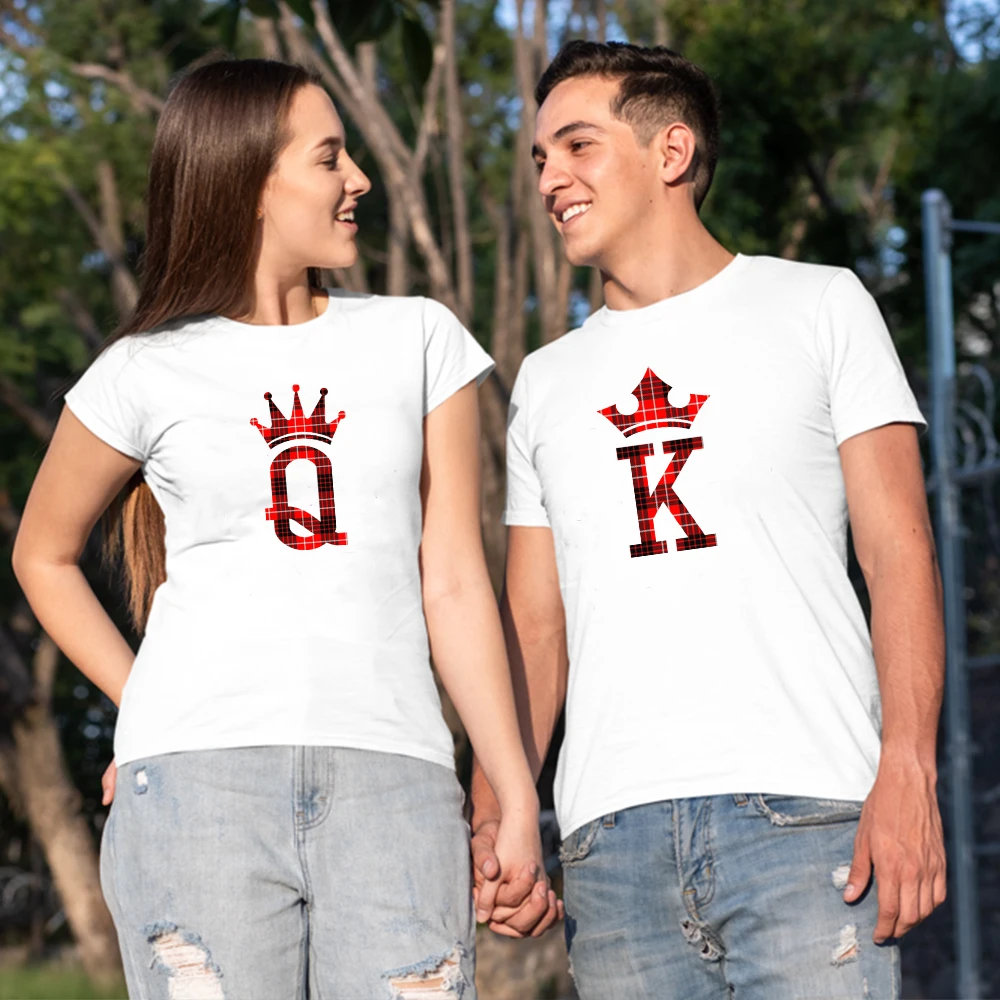 KeKe Summer T Shirt Funny K Q Printing White Man Women Couple Cotton Tee Tops Daily Casual O-Neck Short Sleeve Breathable Tshirt
KeKe Summer T Shirt Funny K Q Printing White Man Women Couple Cotton Tee Tops Daily Casual O-Neck Short Sleeve Breathable Tshirt