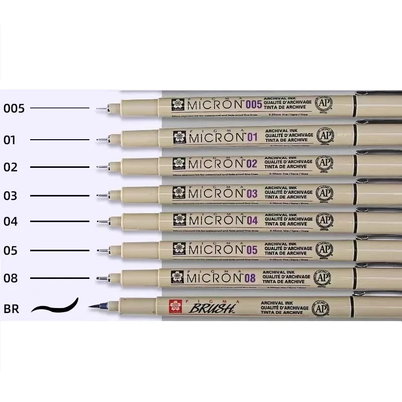 Pigma Micron Pen Neelde Drawing Pen 003 005 01 02 03 04 05 08 1.0 2.0 3.0 Кисть Художественные маркеры Дизайнерские принадлежности для рисования и эскизов 
Pigma Micron Pen Neelde Drawing Pen 003 005 01 02 03 04 05 08 1.0 2.0 3.0 Кисть Художественные маркеры Дизайнерские принадлежности для рисования и эскизов