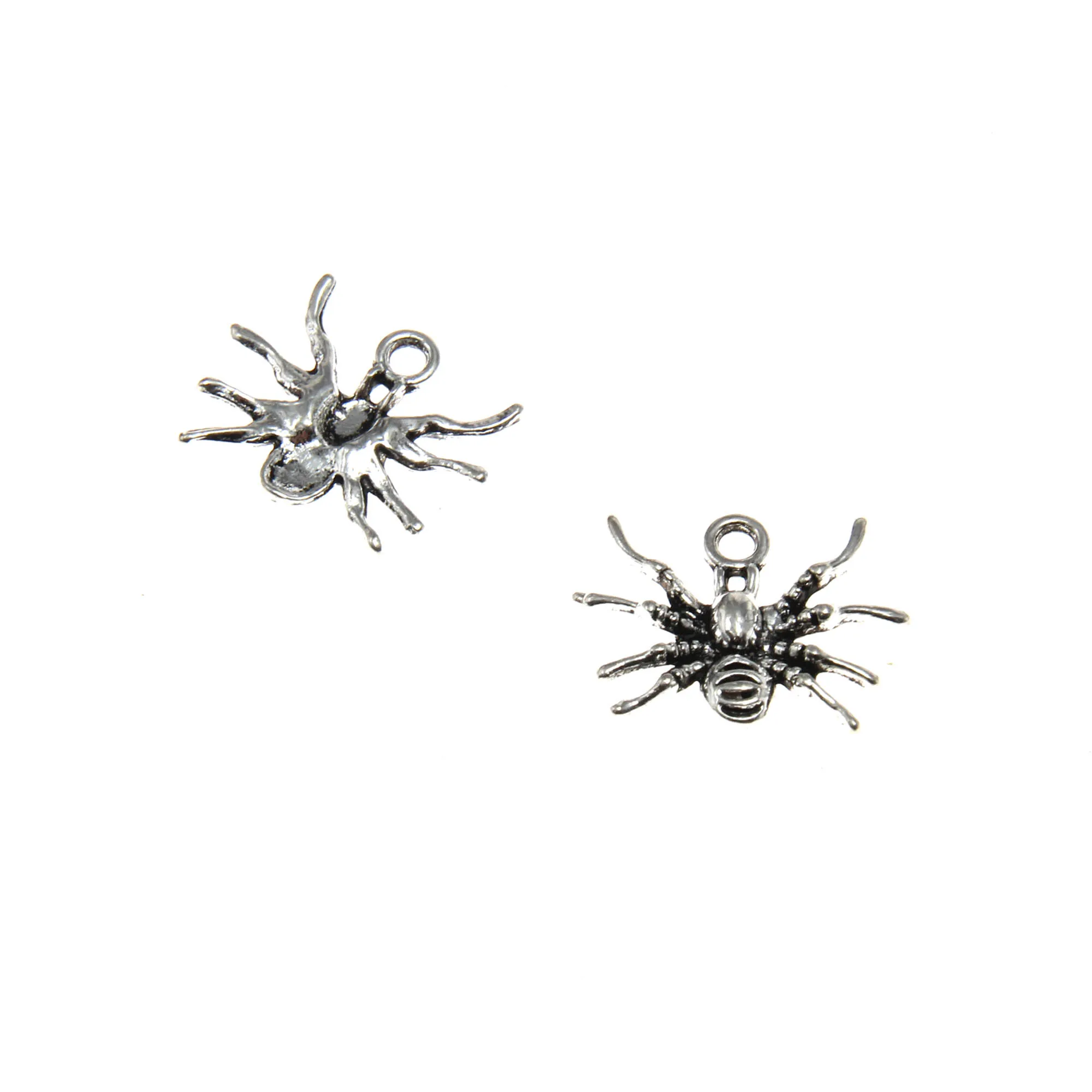 Set of 30 Pieces, Spider Pendant Antique Silver Charm 1.95x1.4cm DIY Insect Jewelry
Set of 30 Pieces, Spider Pendant Antique Silver Charm 1.95x1.4cm DIY Insect Jewelry