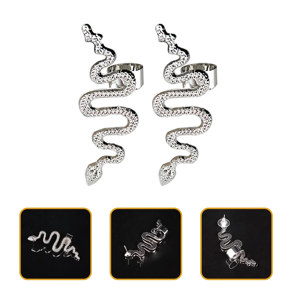 Ear Earrings Cuff Snake Clipsclipearring Piercingpunkcartilage Bone Jewelry Cuffs Non Style Stud Gothic Rhinestone Huggie Hoop
Ear Earrings Cuff Snake Clipsclipearring Piercingpunkcartilage Bone Jewelry Cuffs Non Style Stud Gothic Rhinestone Huggie Hoop
