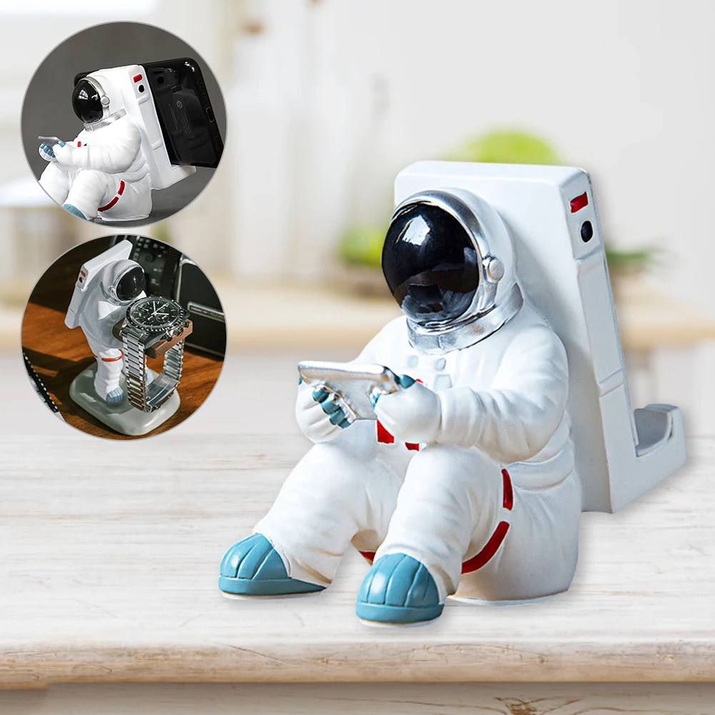 Astronaut Watch Display Stand/Phone Holder Innovative Watch Holder Jewelry Storage Table for Home Decoration Birthday Gifts New
Astronaut Watch Display Stand/Phone Holder Innovative Watch Holder Jewelry Storage Table for Home Decoration Birthday Gifts New