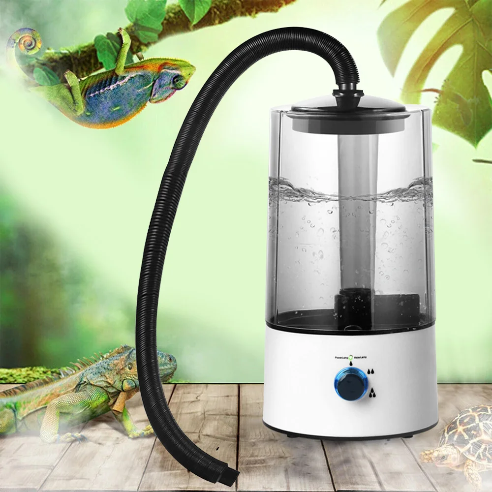 4L Intelligent Reptile Fogger Sprinkler Control Electronic Humidifier Timer Mist Rainforest Spray System Set for Lizard Snake
4L Intelligent Reptile Fogger Sprinkler Control Electronic Humidifier Timer Mist Rainforest Spray System Set for Lizard Snake