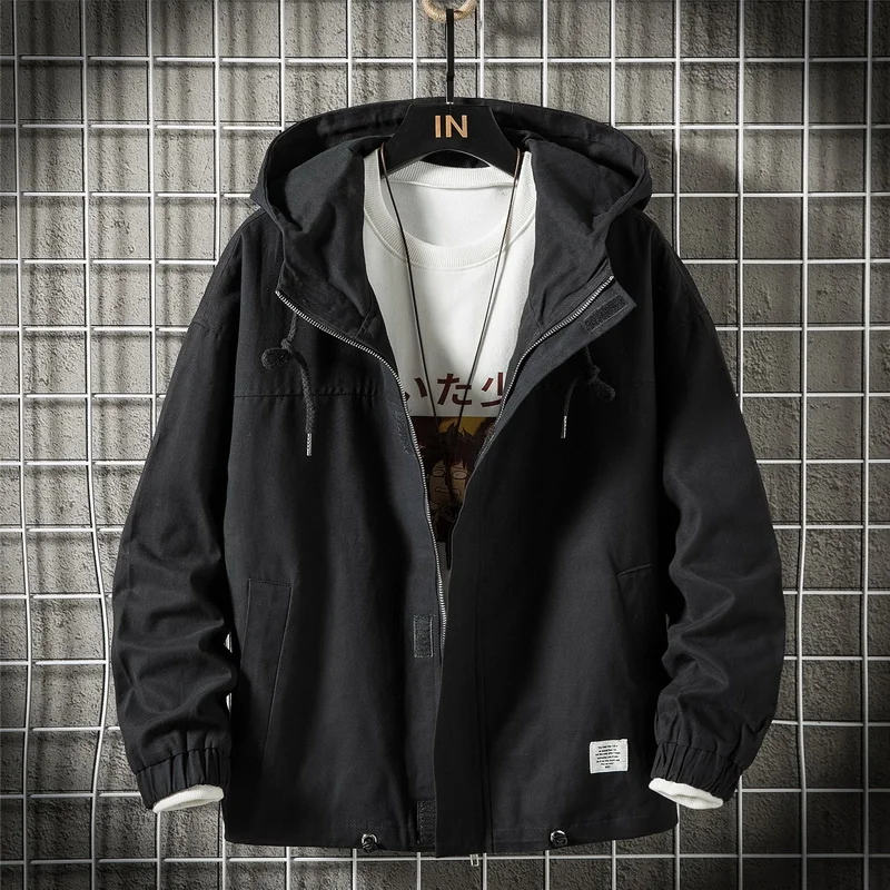 Casual England Style New 2022 Spring Autumn Cargo Black Jacket Men'S Brand Clothes Plus OverSize M-5XL With Hoodies
Casual England Style New 2022 Spring Autumn Cargo Black Jacket Men'S Brand Clothes Plus OverSize M-5XL With Hoodies