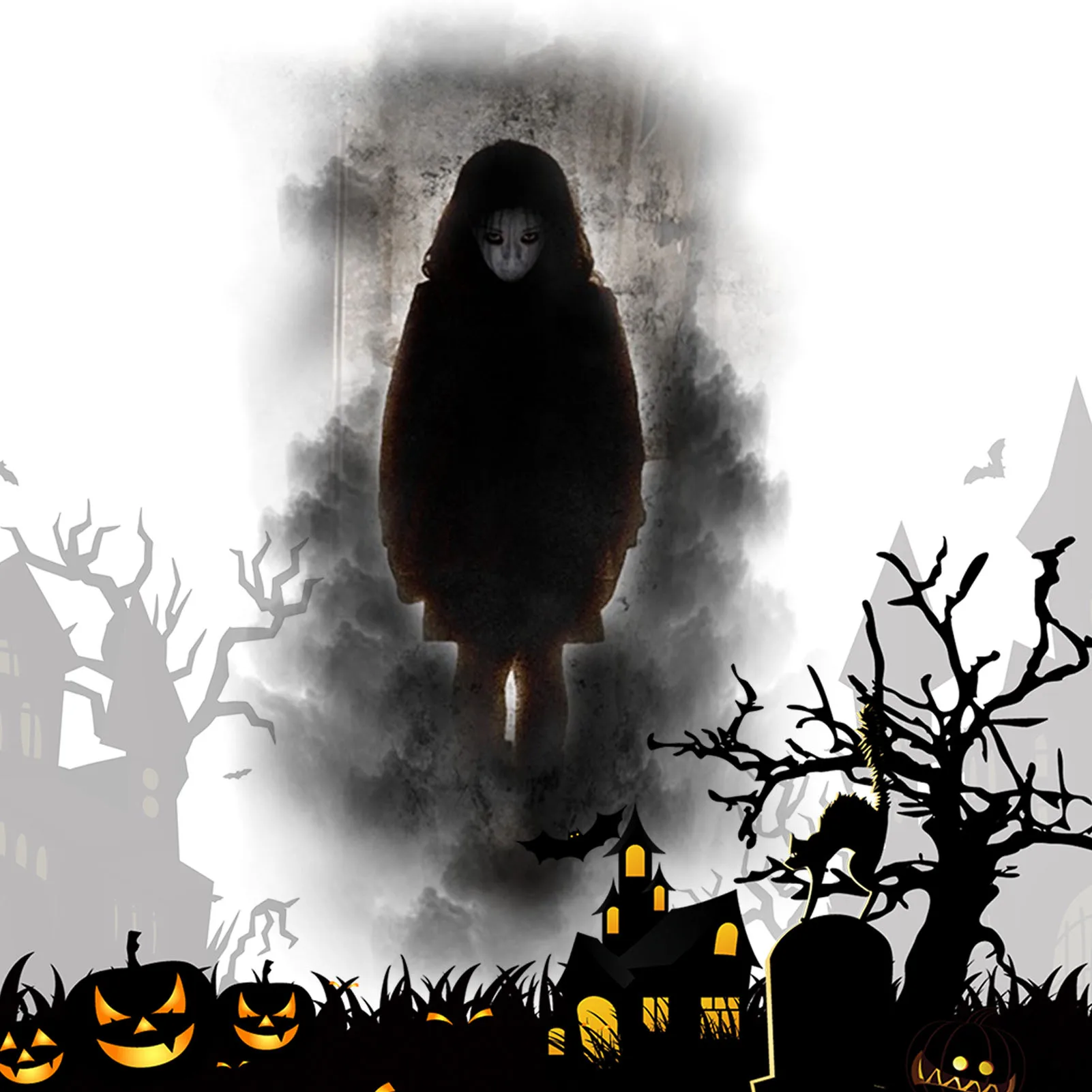 Наклейки на потолок для Хэллоуина 
Наклейки на потолок для Хэллоуина