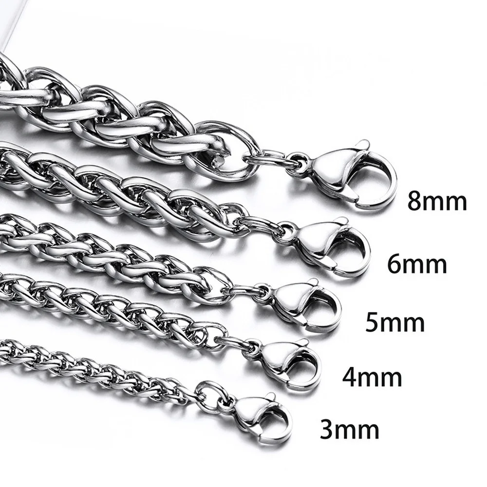 Keel Chain Titanium Steel Necklace Flower Basket Chain Stainless Steel Chain Clavicle Chain Men's and Women's Jewelry Wholesale
Keel Chain Titanium Steel Necklace Flower Basket Chain Stainless Steel Chain Clavicle Chain Men's and Women's Jewelry Wholesale