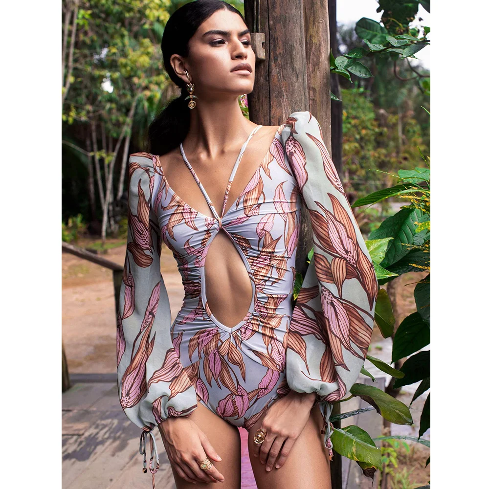 TYAKKVE 2023 New Long Sleeve Swimwear Women One Piece Swimsuit Hollow Out Surfing Rash guard Bathing Suit Beach Wear Bodysuit
TYAKKVE 2023 New Long Sleeve Swimwear Women One Piece Swimsuit Hollow Out Surfing Rash guard Bathing Suit Beach Wear Bodysuit