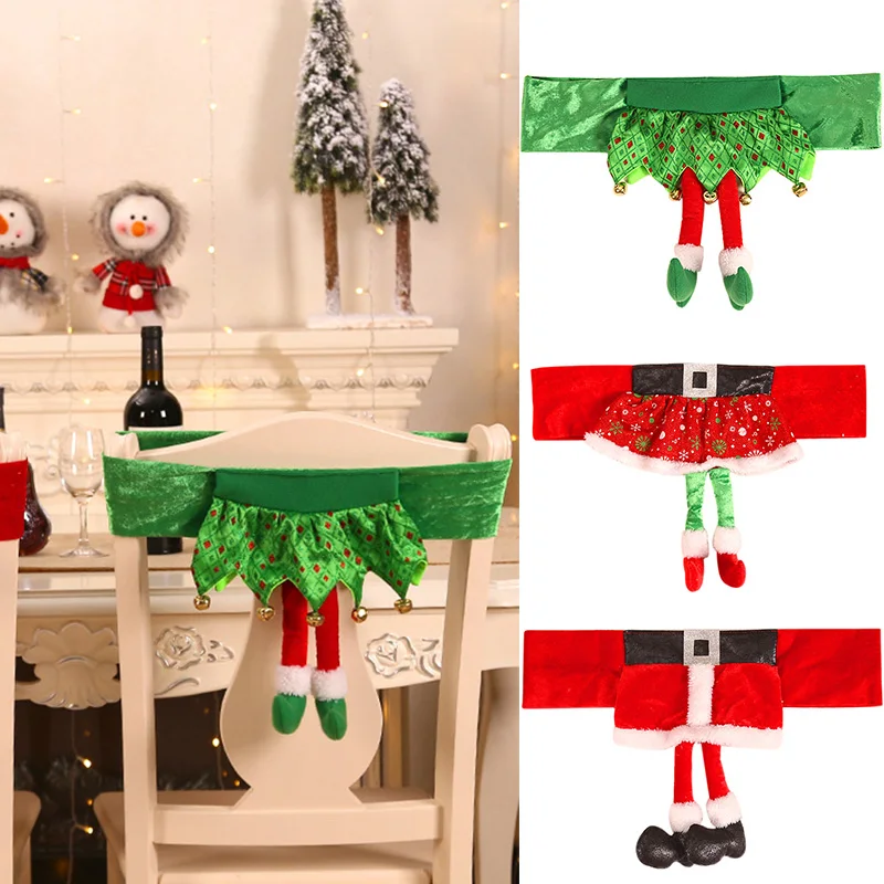 Europe And The United States Cross-Border Chair Set New Santa Claus Belt Christmas Elf Girl Dress Style Dress Atmosphere 
Europe And The United States Cross-Border Chair Set New Santa Claus Belt Christmas Elf Girl Dress Style Dress Atmosphere