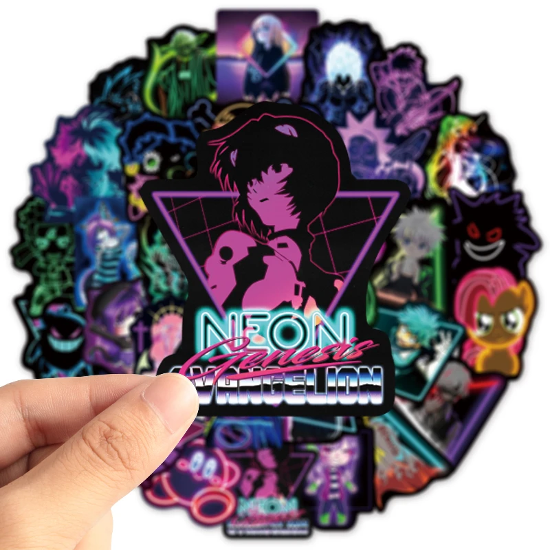 50 Neon Holographic Cool Waterproof Removable Graffiti Stickers Set Mobile Phone Trolley Case Notebook Stickers Cute Gift Anime
50 Neon Holographic Cool Waterproof Removable Graffiti Stickers Set Mobile Phone Trolley Case Notebook Stickers Cute Gift Anime