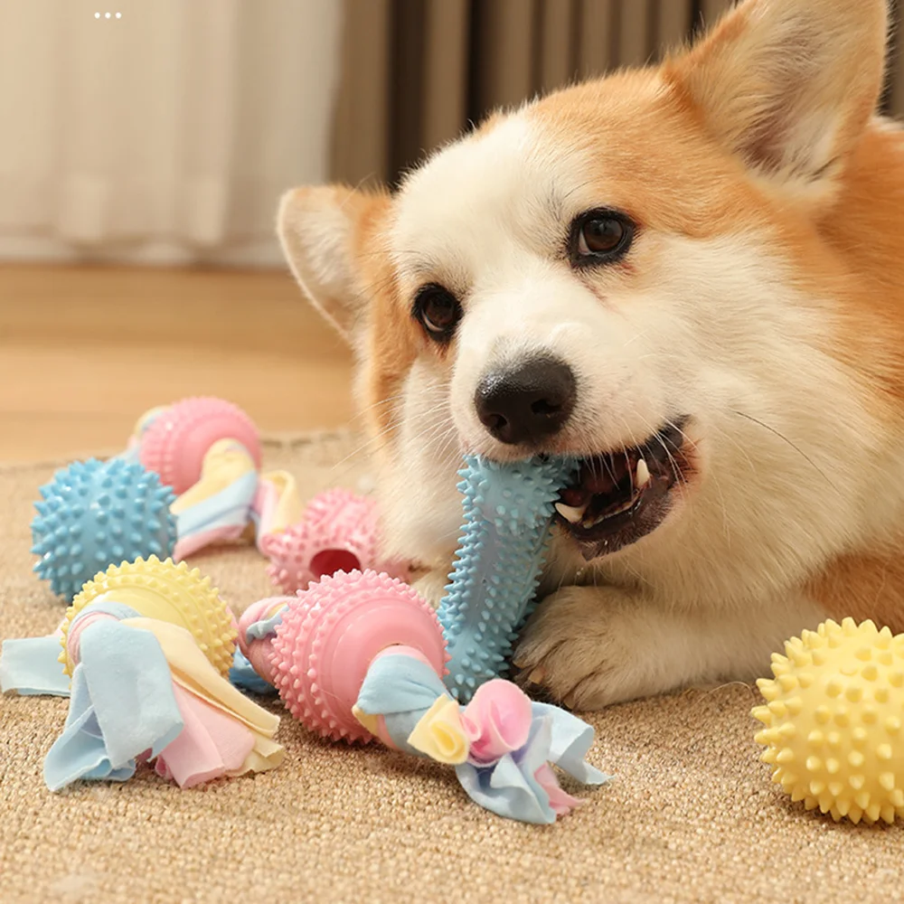 1PCS Dog Chew Toys Resistance Tobite Dog Toy Teeth Cleaning Chew Training Toy for Puppy Interactive Accessory
1PCS Dog Chew Toys Resistance Tobite Dog Toy Teeth Cleaning Chew Training Toy for Puppy Interactive Accessory