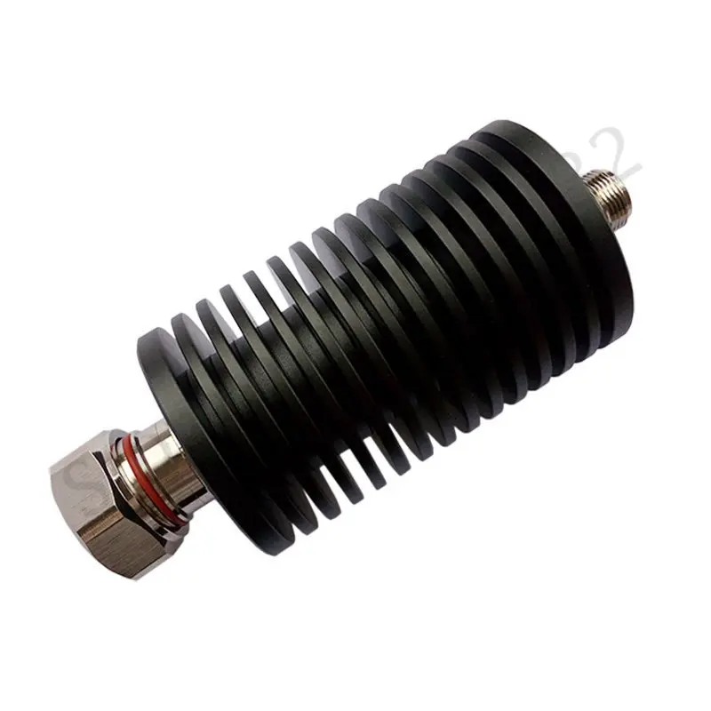 100W DIN RF Фиксированный аттенюатор DIN штекер на N гнездо RF коннектор 1-50 дБ 
100W DIN RF Фиксированный аттенюатор DIN штекер на N гнездо RF коннектор 1-50 дБ
