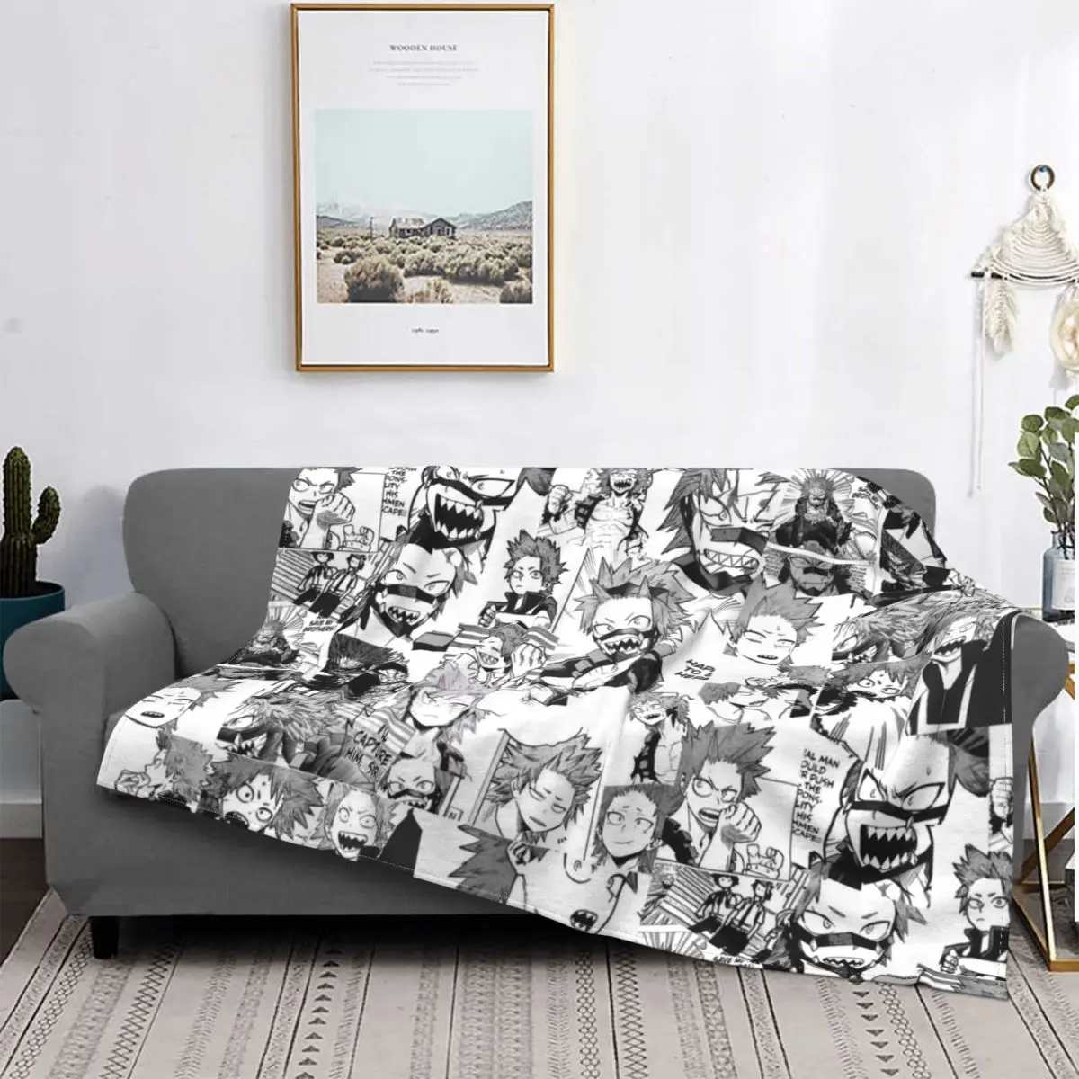 KIRISHIMA My Hero Academia Blankets Flannel Printed Multi-function Ultra-Soft Throw Blankets for Bedding Office Bedspread
KIRISHIMA My Hero Academia Blankets Flannel Printed Multi-function Ultra-Soft Throw Blankets for Bedding Office Bedspread