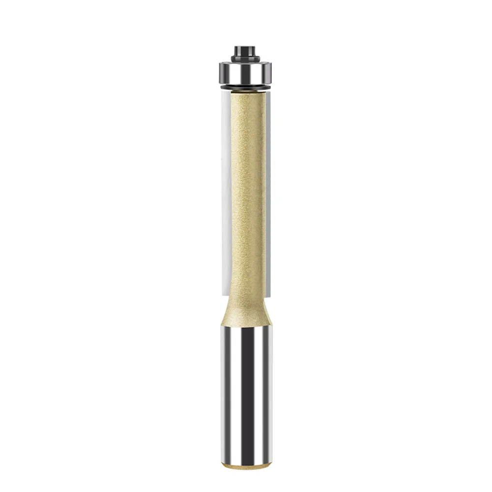 12mm Shank Flush Trim Router Bit Blade Template Pattern Bit Bearing 1/2\" Straight End Mill For Woodworking Milling Cutter
12mm Shank Flush Trim Router Bit Blade Template Pattern Bit Bearing 1/2\" Straight End Mill For Woodworking Milling Cutter