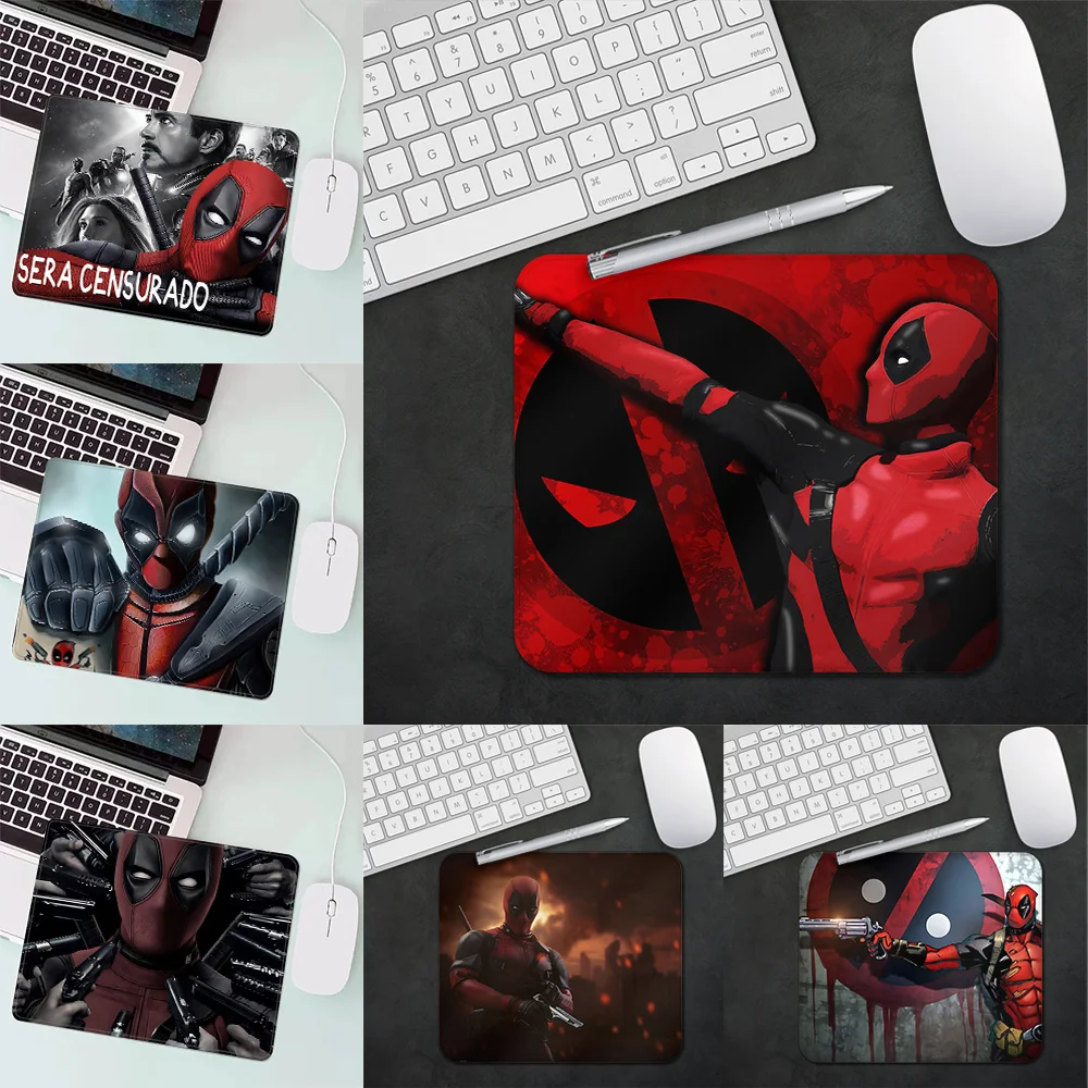 Игровой коврик для мыши Super Hero Deadpool XS маленький настольного ПК украшение офисный