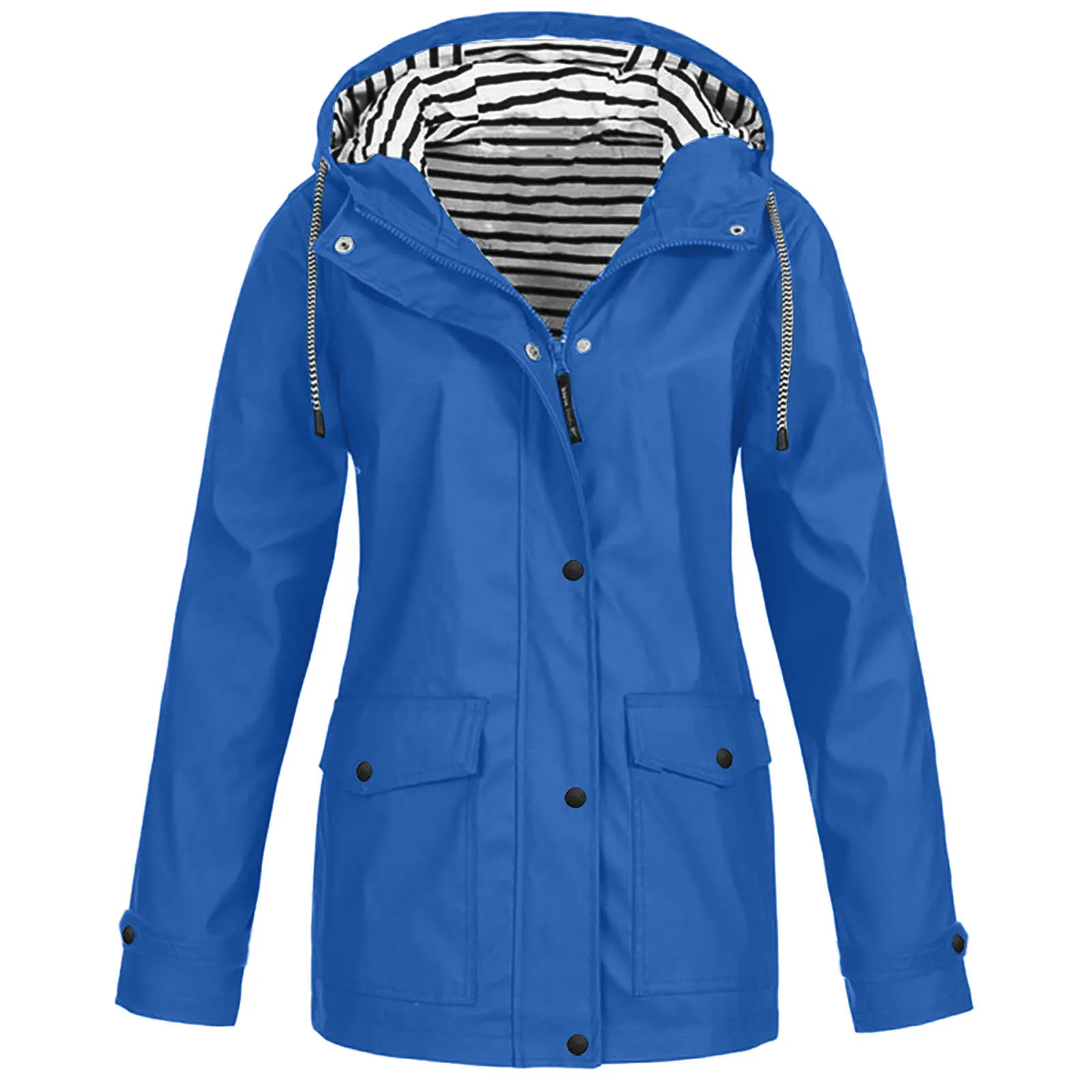 Outdoor Windproof Jacket Hooded Raincoat Solid Coat Women Rain Waterproof Women's Coat Zip Jackets Women
Outdoor Windproof Jacket Hooded Raincoat Solid Coat Women Rain Waterproof Women's Coat Zip Jackets Women