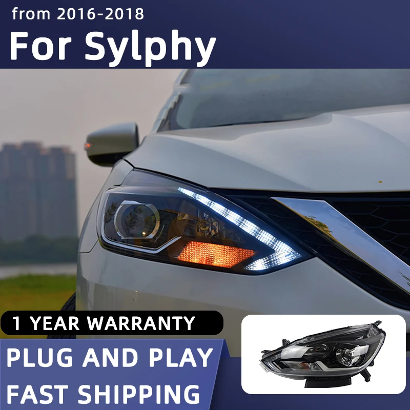 Стайлинг автомобиля фары для Nissan Sylphy светодиодная фара 2016-2018 новая Sentra светодиодный ная фара DRL искусственная Линза Автомобиля
Стайлинг автомобиля фары для Nissan Sylphy светодиодная фара 2016-2018 новая Sentra светодиодный ная фара DRL искусственная Линза Автомобиля