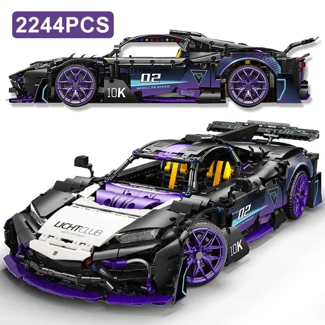 IN STOCK AMGONE APP Remote Control Super Sport Car 2244pcs High-tech Motor MOC Technology Building Blocks Bricks Toys Gift Benzz
IN STOCK AMGONE APP Remote Control Super Sport Car 2244pcs High-tech Motor MOC Technology Building Blocks Bricks Toys Gift Benzz