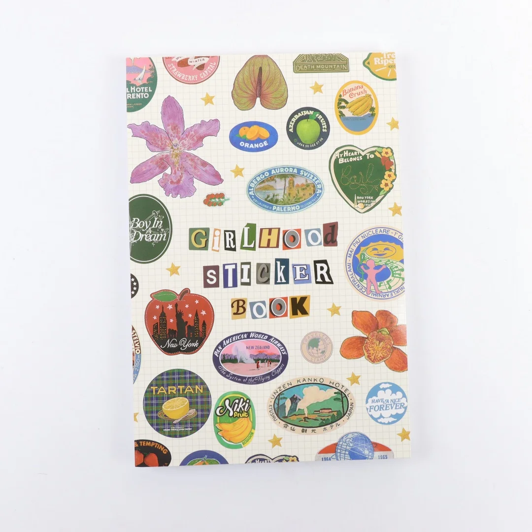 Книга наклеек для скрапбукинга с фруктами
Книга наклеек для скрапбукинга с фруктами