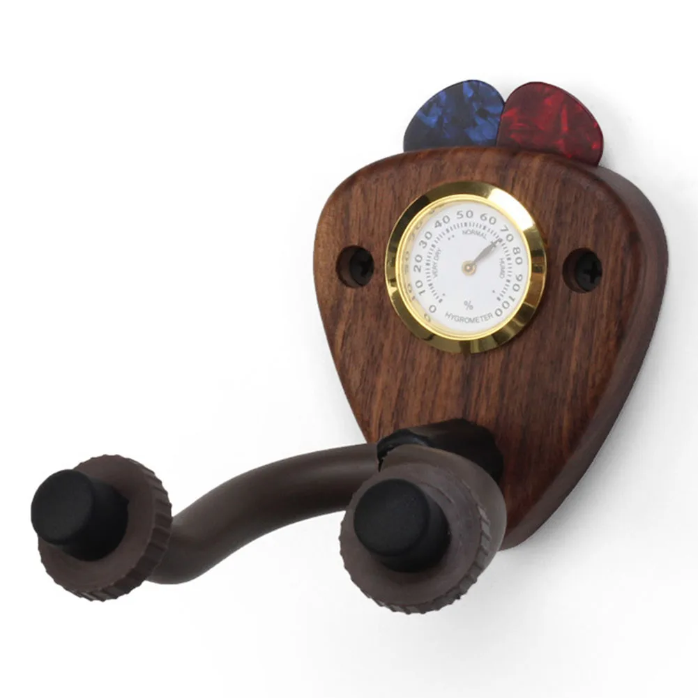 Creative Guitar Hanger Hygrometer Wall Mount Walnut Rubber Iron Wall Mount Hanger For Bass Electric Guitar Ukulele 2023 New
Creative Guitar Hanger Hygrometer Wall Mount Walnut Rubber Iron Wall Mount Hanger For Bass Electric Guitar Ukulele 2023 New