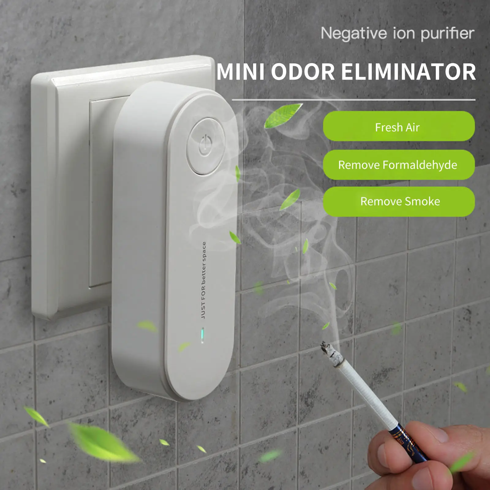 New fashion negative ion mini air purifier pet deodorizer remove formaldehyde remove smoke odor toilet toilet odor deodorizer
New fashion negative ion mini air purifier pet deodorizer remove formaldehyde remove smoke odor toilet toilet odor deodorizer