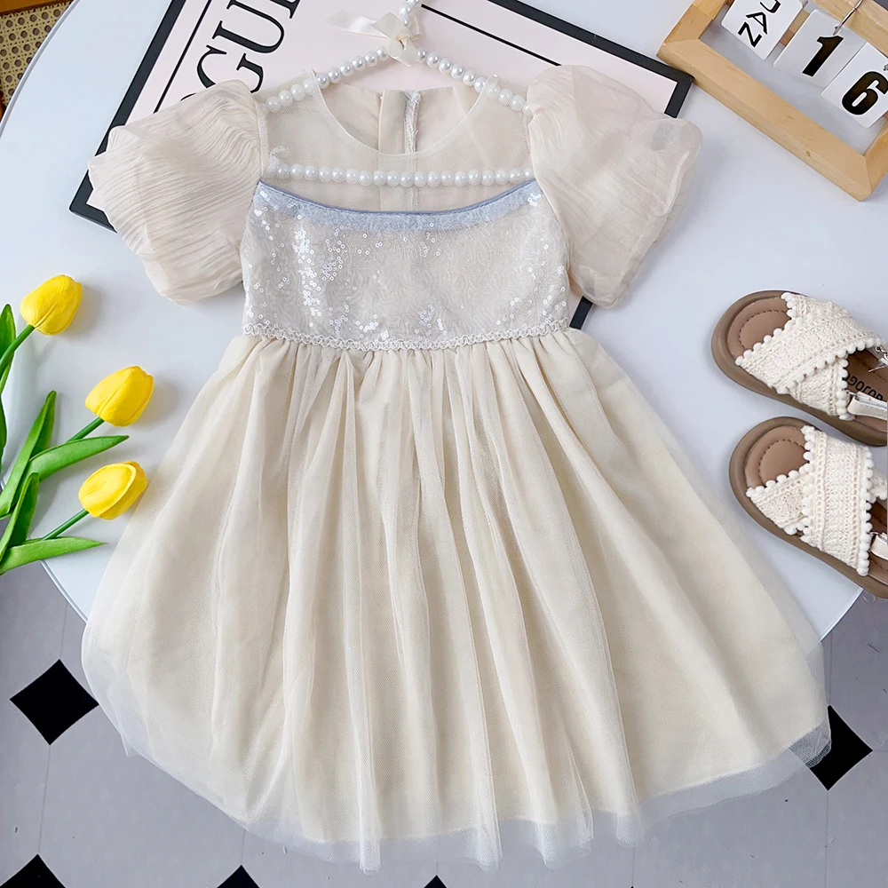 Melario Summer Sequins Dress Fashion Kids Mesh Princess Birthday Party Dresses Vestidos Children's Clothing Girls Baby Clothes
Melario Summer Sequins Dress Fashion Kids Mesh Princess Birthday Party Dresses Vestidos Children's Clothing Girls Baby Clothes