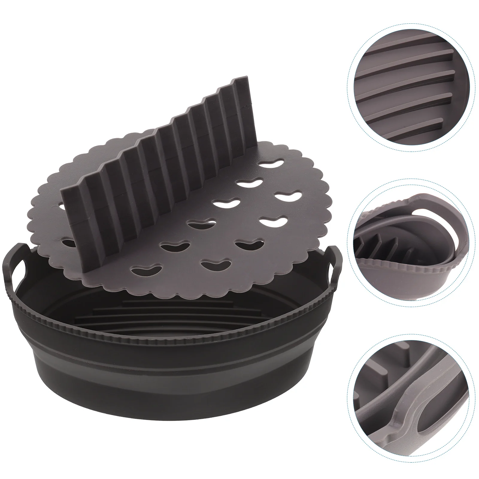 Silicone Loaf Pan Air Fryer Round Tray Silicone Pad Disposable Paper Liner Silica Gel Foldable Air Fryer Mats
Silicone Loaf Pan Air Fryer Round Tray Silicone Pad Disposable Paper Liner Silica Gel Foldable Air Fryer Mats