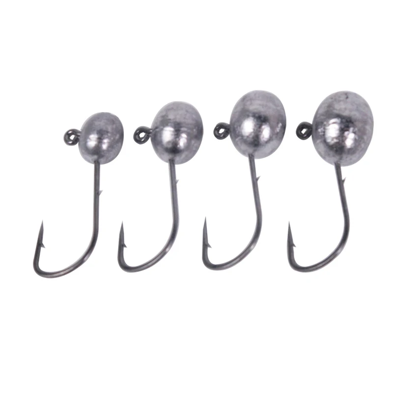 50Pcs/Bag 2g3g4g5g Small Fish Hook With Barbed Lead Head Hook On The Back Black Fish Fishing Tackle Fishing Accessories
50Pcs/Bag 2g3g4g5g Small Fish Hook With Barbed Lead Head Hook On The Back Black Fish Fishing Tackle Fishing Accessories