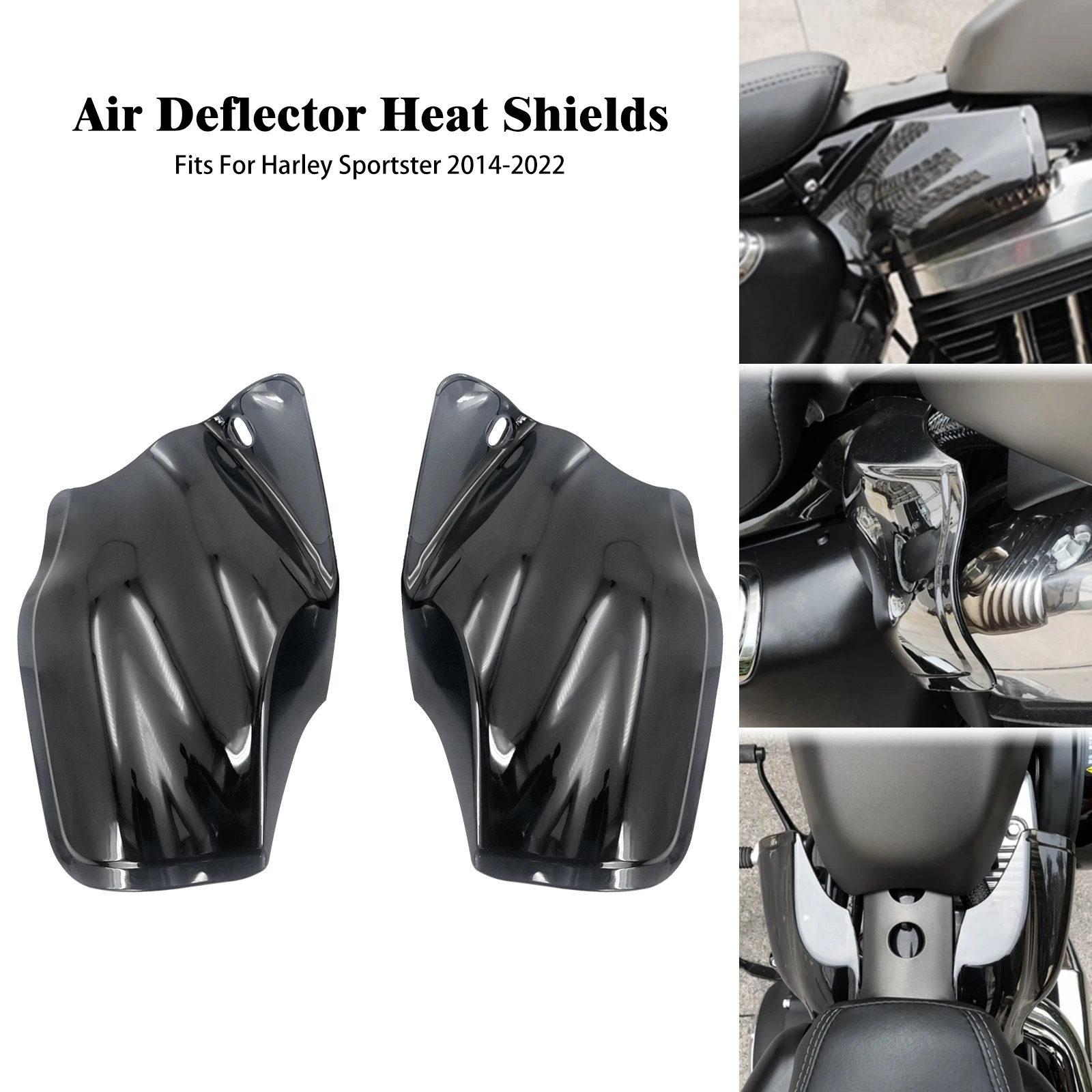 1pair Motorcycle Saddle Air Deflector Heat Shields For Harley Sportster 883 Iron 48 1200 Forty Eight XL1200 2014-2020 2021 2022
1pair Motorcycle Saddle Air Deflector Heat Shields For Harley Sportster 883 Iron 48 1200 Forty Eight XL1200 2014-2020 2021 2022