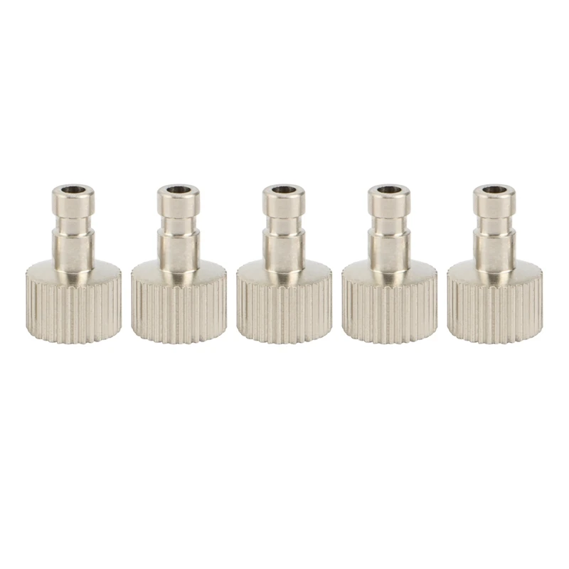 

5Pcs Airbrush Quick Release Plug Disconnect Coupler Release Adapters For 1/8 Inch Male Fitting Airbrush Accessories