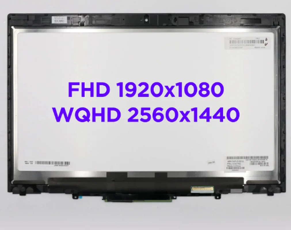 Дигитайзер сенсорного ЖК-экрана в сборе для Lenovo ThinkPad X1 Yoga 1st Gen 2016 20FQ 20FR 14.0 замена