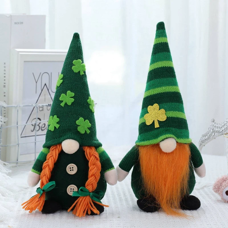 Irish Gnome Decor Green Hat Saint Paddy's Day Gnome Plush Handmade Irish Leprechaun For St Patrick's Day Party Home
Irish Gnome Decor Green Hat Saint Paddy's Day Gnome Plush Handmade Irish Leprechaun For St Patrick's Day Party Home
